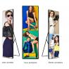 Full Color Indoor HD Screen , Small Pitch Floor Standing LED Poster Display