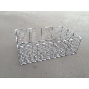 40x25cm Sterilization Baskets Stainless Steel Surgical Instruments Disinfection