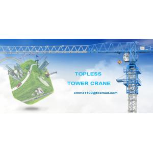 China 5010 Power Line Topless Tower Crane For Lifting Building Materials supplier