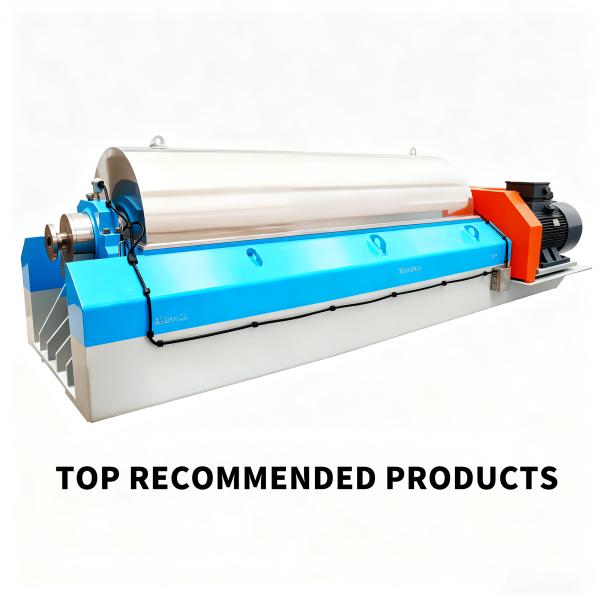 High Speed Sludge Horizontal Decanter Centrifuge For Precise Separation Of Heavy And Light Components