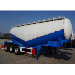 TITAN vehicle 3 axle 60 T bulk cement dry powder delivery truck trailer for sale