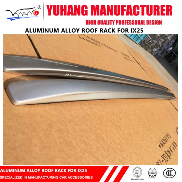 EL TEJADO DE ALTA CALIDAD C120 CERCA LOS CARRILES CON BARANDILLA LATERALES PARA LA PLATA DEL PLÁSTICO DEL ABS DE HYUNDAI IX25