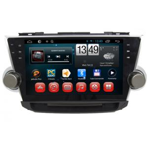 China Android System TOYOTA GPS Navigation With 3G WIFI Bluetooth Camera Input supplier