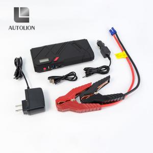 China 1200A Peak Car Jump Start Battery , 12000mAh Portable Power Bank Battery Booster with 2 USB charger supplier
