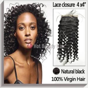 100g Body Wave Lace Top Closure Human Hair / Virgin Remy Lace Closure