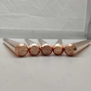 60mm 3 Meter Solid Copper Earthing Rod Threaded 5/8"
