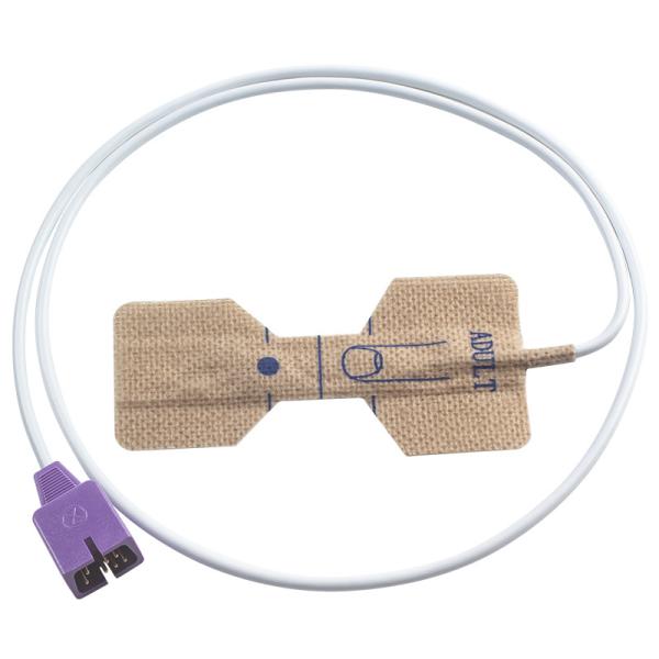 China N-ellcor DB9 7pin D25 Disposable SpO2 Sensor N150 NPB 290 Adult Non woven Fabric Disposable SpO2 Probe wholesale