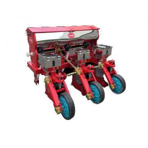China 3 Row 750-1000mm Maize Seed Planter With Fertilizer 3 Point Linkage Cat I-III supplier