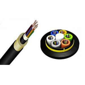 China 24core All Dielectric ADSS Non Metallic  self-supporting aerial  Fiber Optic Cable supplier