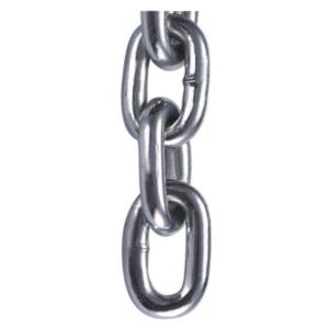 China 6mm 8mm Short Link Galvanised Chain DIN 5685 Chain 500N - 21200N supplier