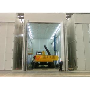 Switch Style PLC Heavy Machinery Paint Booth Leading Of Paint Spray Booths Enclosures