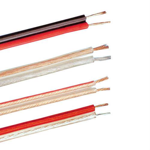 Customized Twin Flat Ribbon Cable For Loudspeaker / Home Theater Connection
