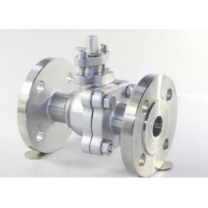 Oil And Gas 1/2 2 PC Ss 316 Ball Valve Flange / Threaded Industrial Control Valves