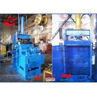 China 30 Tons Pressing Force Hydraulic Drum Crusher Machine , Barrel Compactor Machine 1800kg on sale