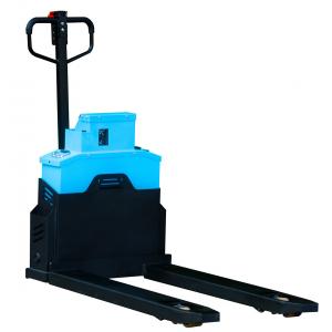 Electric Pallet Truck Weigh Loads Up To 2 Tons With Digital Weighing Scale