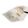 China Custom Print Logo Plastic Ziplock Bag Stand Up Pouch With Zipper Pigment Paint Packaging Bags wholesale