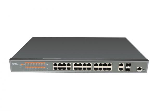 Gigabit Central Ethernet PoE Switch,Unmanaged,24x10/100/1000Base-TX + 2xGbE