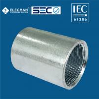 China Steel Rigid IEC 61386 Conduit Fittings Threaded Conduit Coupling 20mm-50mm on sale