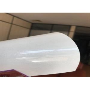 China 0.3mm White High Gloss Pvc Film Roll Furniture Membrane Doors supplier