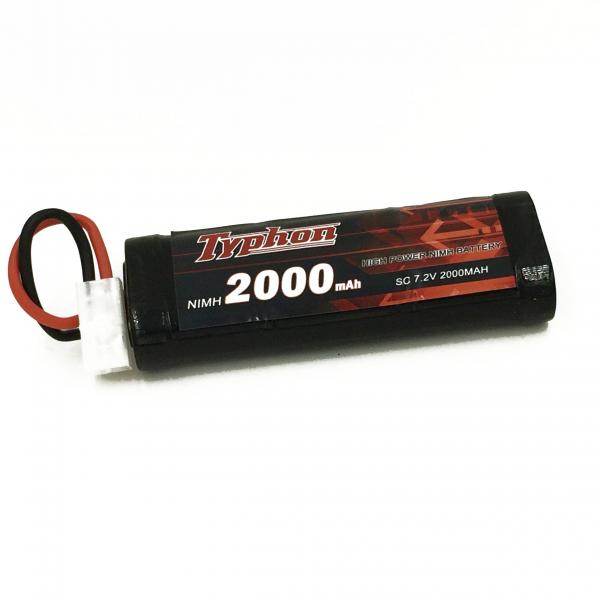 7.2V 2000mAh 6 Cell NiMh Rechargeabl Battery Pack Compatible with Traxxas Plug,