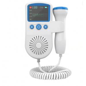 No Radiation Home Pregnancy Doppler Fetal Heart Rate Monitor LCD Display