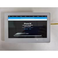 China 7 Inch No Button Kiosk Industrial Application Flush Wall Android Touch Panel Support POE 9-24V Power Supply on sale