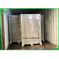 China High Thickness Grey Cardboard Sheets 1mm 1.5mm Uncoated Recycled Gray Board on sale