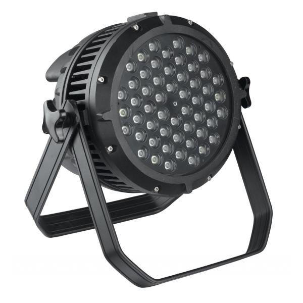 China 54pcs 3W LED Waterproof Par Led Effect Lighting 8CH IP65 wholesale