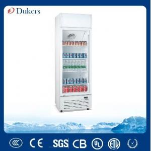 China Dukers Commercial Refrigerator Freezer Fan Cooling Upright Showcase wholesale