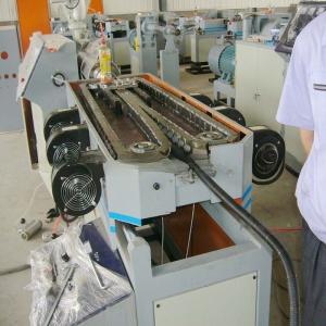 China Производственная линия с одностенной гофрированной трубой PE с автоматической системой управления wholesale