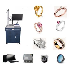 Jewelry Cat Tag Fiber Laser Engraving Machine For Gold Silver Bracelet