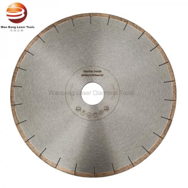 High Frequency Welded Diamond Saw Blade 14in 16in For Marble Cutting