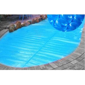 500um Blue Swimming Pool Solar Cover Heating Blanket For Above Ground Private Solar Pool Cover