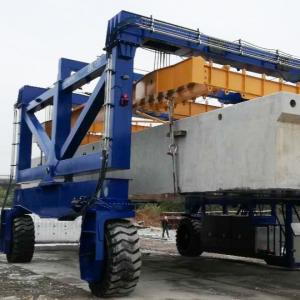 China Prefab House Straddle Carrier Crane 120T Highly Customized Straddle Carrier Container Crane supplier