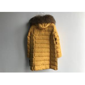 Warm Down Filled Womens Winter Jackets And Coats Fur Hooded Long Jackets