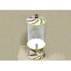 Colorful Design Ceramic Houseware Yellow Porcelain Ceramic Drink Dispenser
