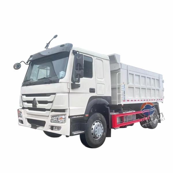 Export HOWO Euro 2 Standard Dump Car With 266 HP Engine   Tipper   Self Loading Truck