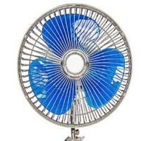 China 12v / 24v Car Cooling Fan 8 Inch Oscillating Fan With Full Safety Metal Guard on sale