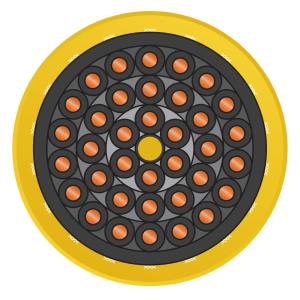 China Type (N)SHTOEU-J High Tensile Load Waterproof Reeling Control & Data Cable For Grab Dredger & Floating Dredgers wholesale