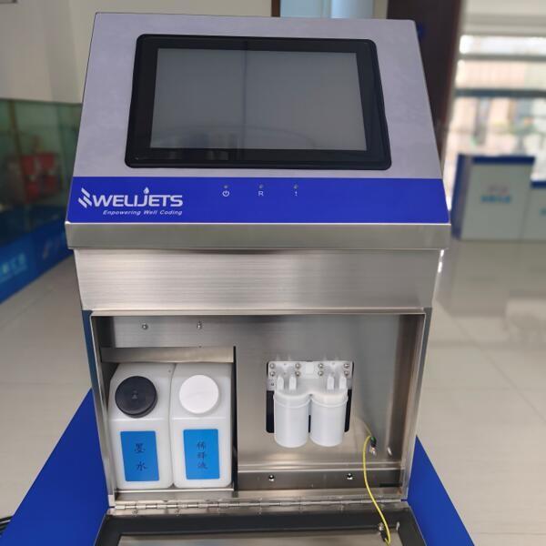 Automatic Industrial CIJ Inkjet Coding Printers High Performance With Small Nozzle