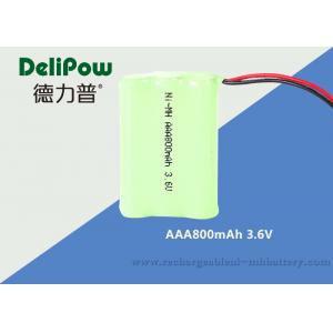 3.6V AAA NIMH Rechargeable Battery Pack For Power Tools 800mAh 