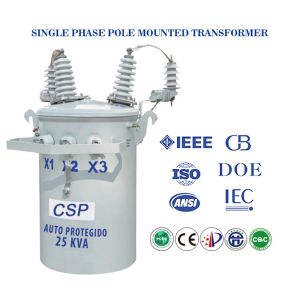China Pole Mounted Step Up And Down Transformer 25 Kva Single Phase Oil Filled Transformer wholesale