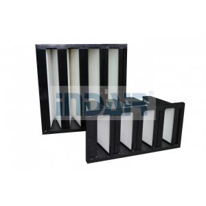 China Polyurethane Sealant High Flow HEPA Filter 610*610*292 Large Dust Capacity supplier