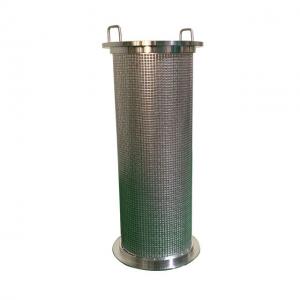 China Fluid Self Cleaning 30Mpa Stainless Steel Filter Cylinder For Water Filtration supplier