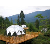 China Luxurious Aluminum Frame Ball Glass Dome Tent Star Canopy 3 Meters on sale