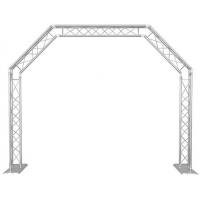 China Custom 6M Goalpost Lighting Stand Aluminium Trussing 400x400 mm With Manual Hoist on sale