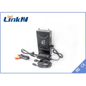 Police FHD Video Transmitter High Security AES256 Encryption COFDM Modulation Low Delay H.264
