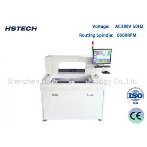 High Speed Routing Spindle, 6000rpm PCBA Router Machine Automatic PCB Router