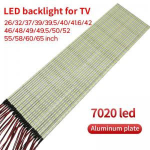 26"to 65" LED Backlight Strip 7020 LED Edge Strip 3.8mm wide aluminum plate