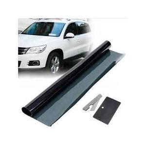 China VLT Black Auto Glass Protection Film Smash Proof 86% Infrared Rate Easy To Install supplier